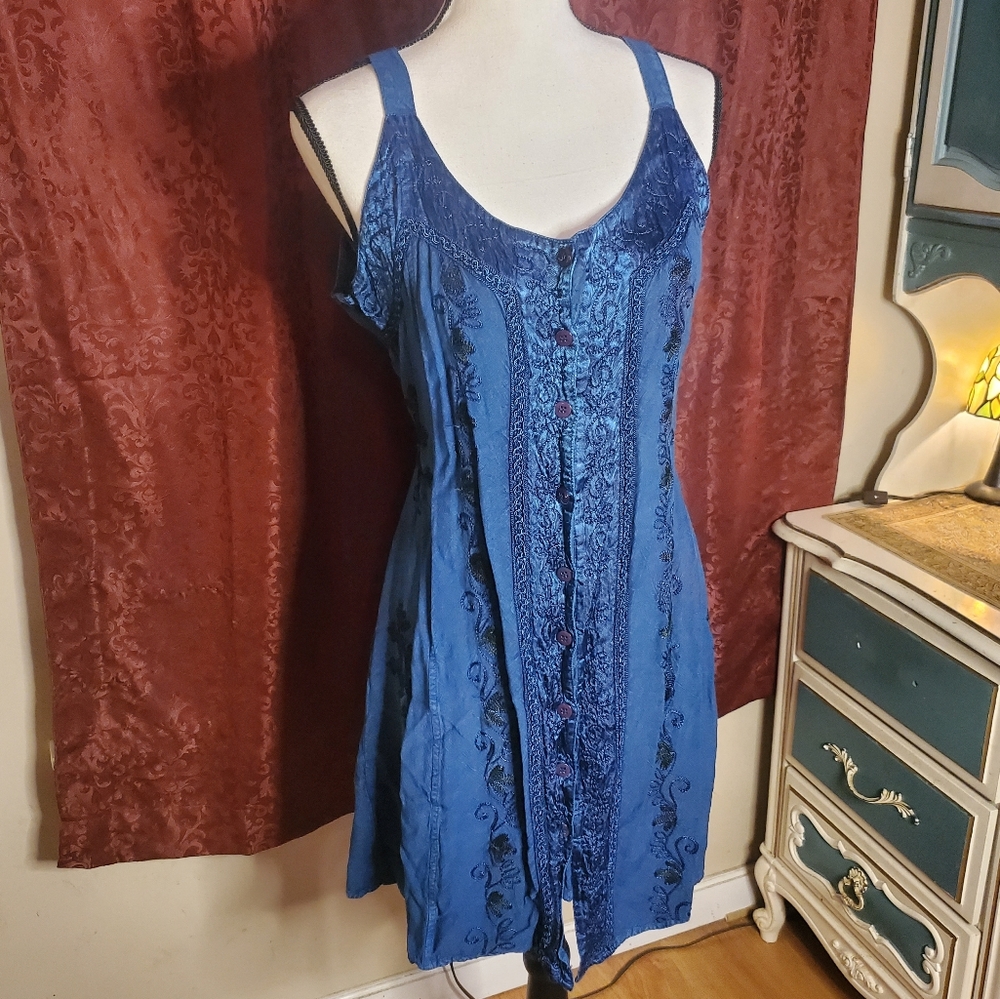 BUTTON UP DRESS